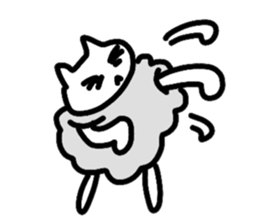 Cat Cloud sticker #3488778