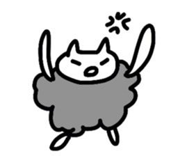 Cat Cloud sticker #3488779