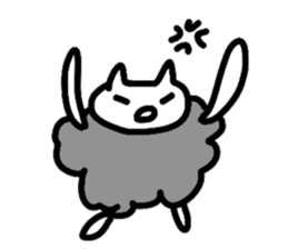 Cat Cloud sticker #3488779