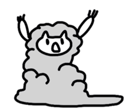Cat Cloud sticker #3488783