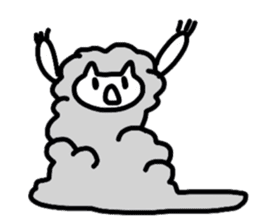 Cat Cloud sticker #3488783