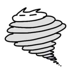 Cat Cloud sticker #3488784