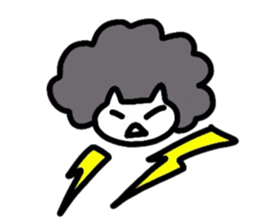 Cat Cloud sticker #3488785