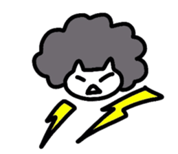 Cat Cloud sticker #3488785