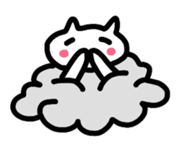 Cat Cloud sticker #3488791
