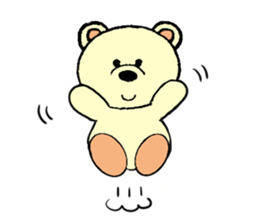 bear & dog sticker #3489116