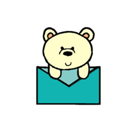 bear & dog sticker #3489117