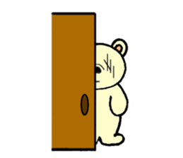 bear & dog sticker #3489123