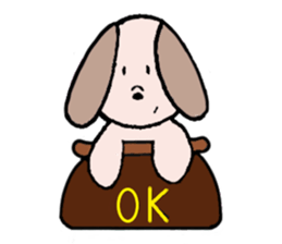 bear & dog sticker #3489126