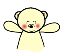 bear & dog sticker #3489130