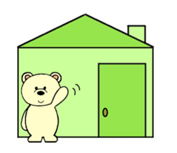 bear & dog sticker #3489132