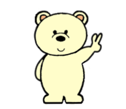 bear & dog sticker #3489134