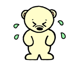 bear & dog sticker #3489137