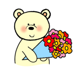 bear & dog sticker #3489138