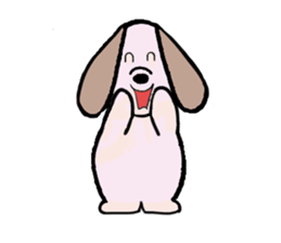 bear & dog sticker #3489142