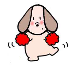 bear & dog sticker #3489150