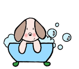 bear & dog sticker #3489152