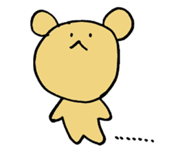 Kuma-llow sticker #3489274