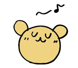 Kuma-llow sticker #3489277