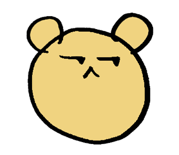 Kuma-llow sticker #3489288