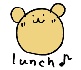 Kuma-llow sticker #3489291