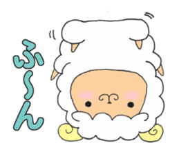 sheep stamp sticker #3489487