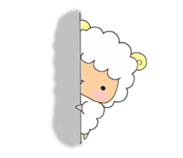 sheep stamp sticker #3489499