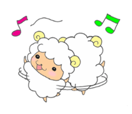 sheep stamp sticker #3489504