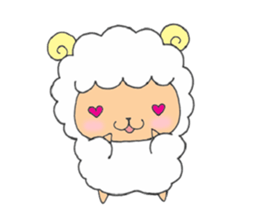 sheep stamp sticker #3489505