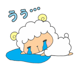 sheep stamp sticker #3489512