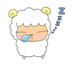 sheep stamp sticker #3489514