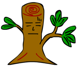 Mr. tree sticker #3490124