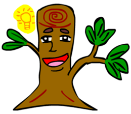Mr. tree sticker #3490144