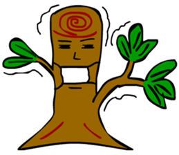 Mr. tree sticker #3490156