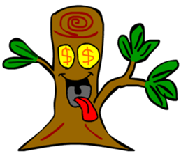 Mr. tree sticker #3490161