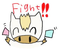 Kansai white horse sticker #3490551