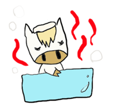 Kansai white horse sticker #3490552