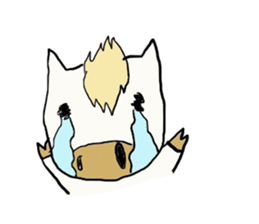 Kansai white horse sticker #3490560