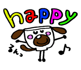 A bowl dog and bowl cat sticker #3490568