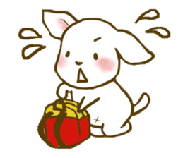 A close family, dog & cat ver2 sticker #3490680