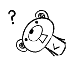 Rakugaki sirokuma  vol.1 sticker #3491039