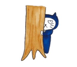 Three ninja cat brothers sticker #3491133