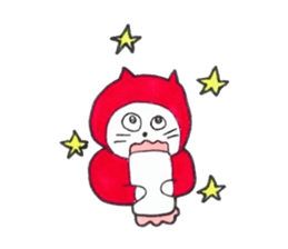 Three ninja cat brothers sticker #3491141