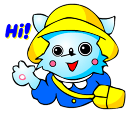 Poker Faced Chihuahua Dog (Men's Job) sticker #3491763