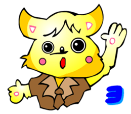 Poker Faced Chihuahua Dog (Men's Job) sticker #3491769