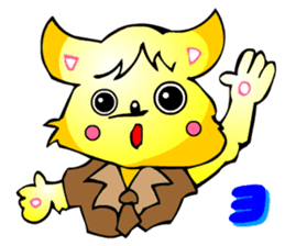 Poker Faced Chihuahua Dog (Men's Job) sticker #3491769