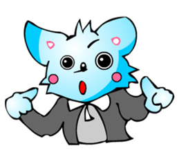 Poker Faced Chihuahua Dog (Men's Job) sticker #3491777