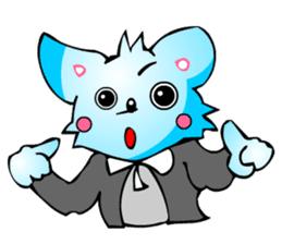 Poker Faced Chihuahua Dog (Men's Job) sticker #3491777