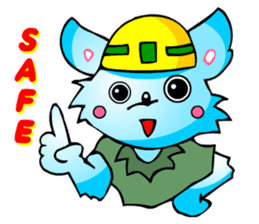 Poker Faced Chihuahua Dog (Men's Job) sticker #3491780