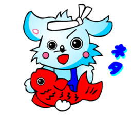 Poker Faced Chihuahua Dog (Men's Job) sticker #3491785